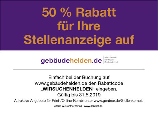 



Bis 31. Mai können Firmen Stellenanzeigen vergünstigt buchen.
