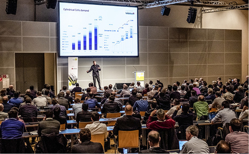 <p>
Prall gefüllter Saal zum Auftakt des Battery Experts Forum in Frankfurt am Main.
</p>

<p>
</p> - © Foto: BMZ Group

