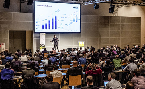 
Prall gefüllter Saal zum Auftakt des Battery Experts Forum in Frankfurt am Main.



