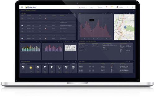 <p>
</p>

<p>
Die wichtigsten Daten auf einen Blick und eine einfache Administration bietet das neue Webportal.
</p> - © Foto: Solare Datensysteme

