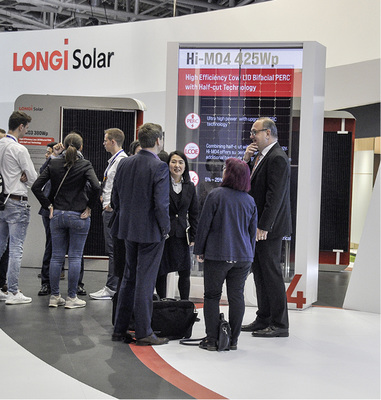 



Das bifaziale Monomodul von Longi erreicht 420 Watt Leistung.
