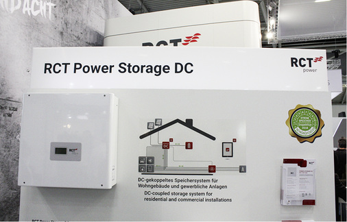 



RCT Power präsentierte sehr effiziente und leicht installierbare Speichersysteme für die DC- und AC-Anbindung.
