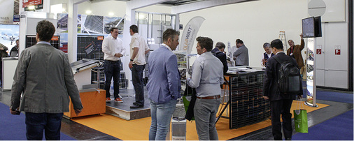 
Der Stand von Clickcon war von Interessenten dicht umlagert – an allen drei Messetagen.



