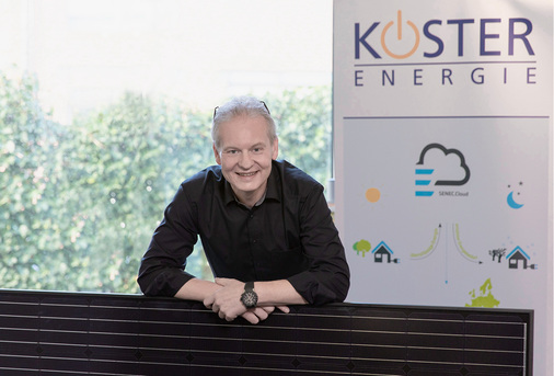 <p>
</p>

<p>
Ulf Köster führt die Installationsfirma Köster Energie. Seine Kunden wollen wirtschaftliche und saubere Lösungen zur Eigenerzeugung von Energie – bis hin zu Mobilität.
</p> - © Foto: Köster Energie

