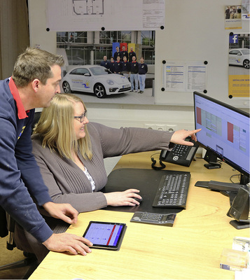 



In einer Testphase laufen die digitalen und analogen Werkzeuge parallel.
