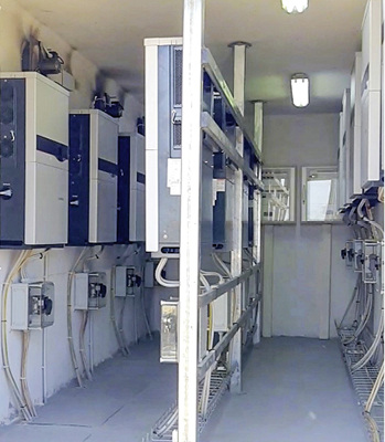 



Die neuen Geräte wurden an den Wänden installiert.
