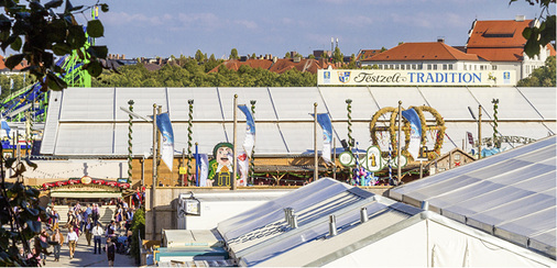 
Das Oktoberfest in München 2019: Tesvolt stellte eines seiner Systeme für die Festtage bereit.



