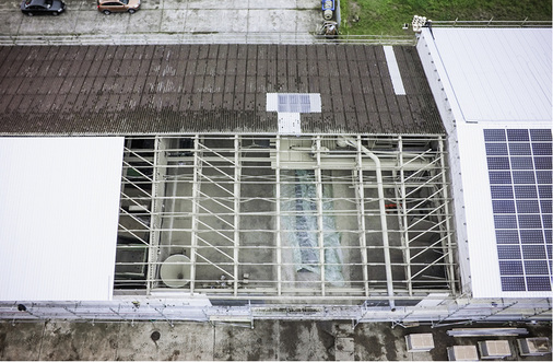 <p>
</p>

<p>
In Niederorschel wurden mehrere Dächer von Stallungen, Lagerhallen und Maschinenhallen saniert.
</p> - © Foto: Privates Institut

