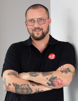 Axel Klett, Vertriebsmanager bei K2 Systems