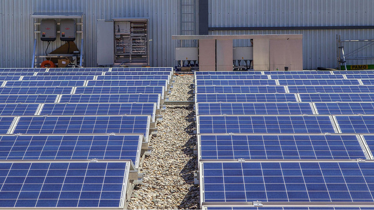 Versuchsaufbau am Empa in der Schweiz.