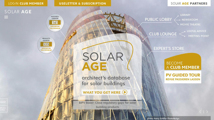 Das B2B-Webportal Solar Age aus Berlin öffnet seine Pforten. Das kostenpflichtige Abo wird durch den freien Zugang ersetzt. Das Passwort bekommen die Nutzer nach der Registrierung zugesandt. - © Cortex Unit
