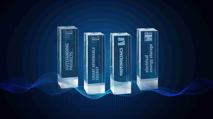 The smarter E Award: Drei Awards in vier Kategorien.