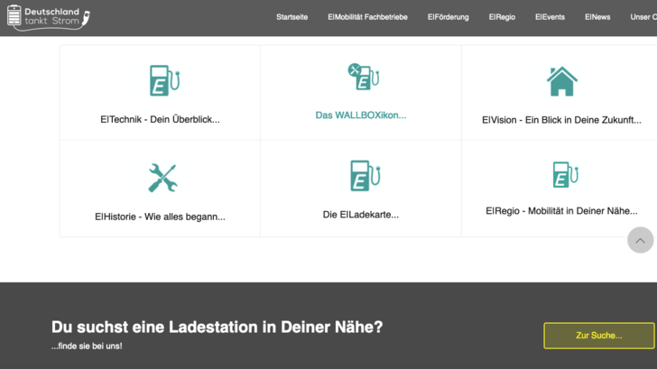Herzstücke der Plattform sind die integrierte Fachbetriebssuche sowie der E-Regio-Bereich.
