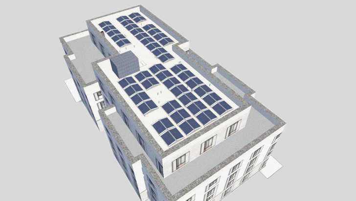 Die Planung, den Bau und die Installation der Solaranlage übernimmt der Solarimo aus Berlin. - © Solarimo
