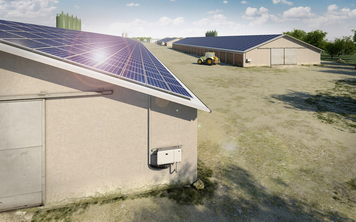 SMA hat den neuen Wechselrichter Sunny Tripower Core 2 für die hängende Montage konzipiert. Durch Halbleiter aus Siliziumkarbid ist er sehr belastbar﻿.