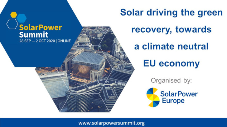 Der Solar Power Summit fundet in diesem Jahr als Onlineverastaltung vom 28. September bis 2. Oktober statt. - © SPE
