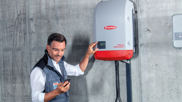 Auch zum Thema Digitalisierung hat Fronius eine neue Lösung entwickelt.