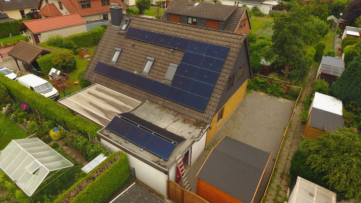 Diese Anlage in Bremen leistet 8,13 Kilowatt.