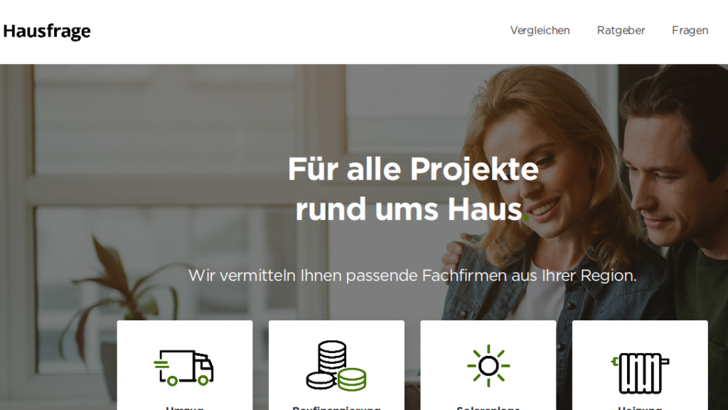 Das Webportal Hausfrage hat die Anfragen der Solarkunden analysiert.