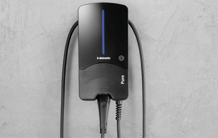Webasto hat das Relais bereits in seine neue Wallbox Pure integriert.
