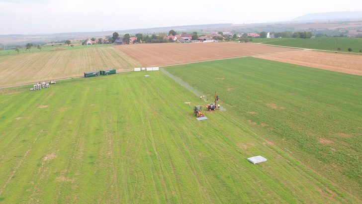 Systemumbau: Das neue Solarkraftwerk wird sich über eine Fläche von zehn Hektar erstrecken. - © N-Ergie, Martin Bartsch
