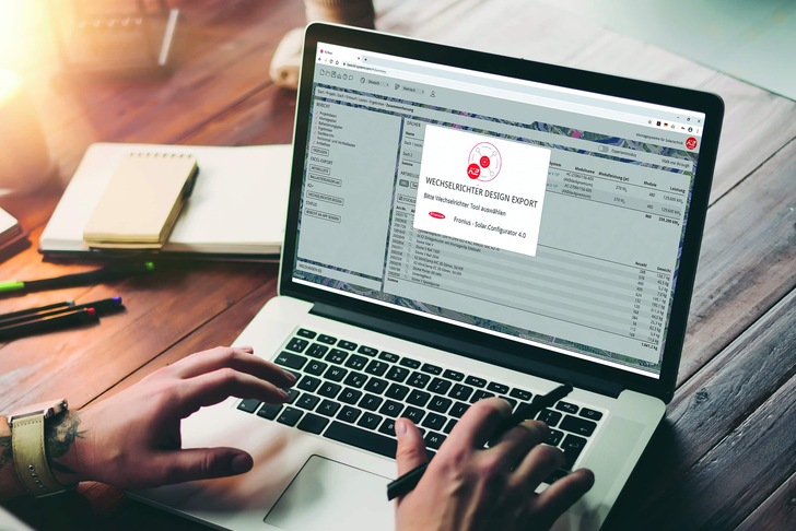 Die vernetzten Planungstools K2 Base und der Fronius Solar Configurator.