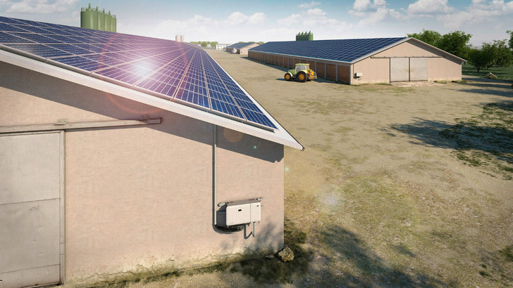 SMA hat den neuen Wechselrichter Sunny Tripower Core 2 für die hängende Montage konzipiert. Durch Halbleiter aus Siliziumkarbid ist er sehr belastbar﻿.