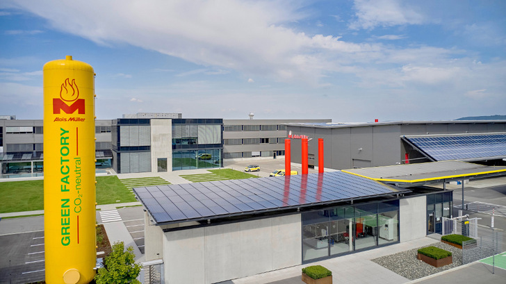Die Alois-Müller-Gruppe produziert vollkommen ohne CO2-Emissionen.