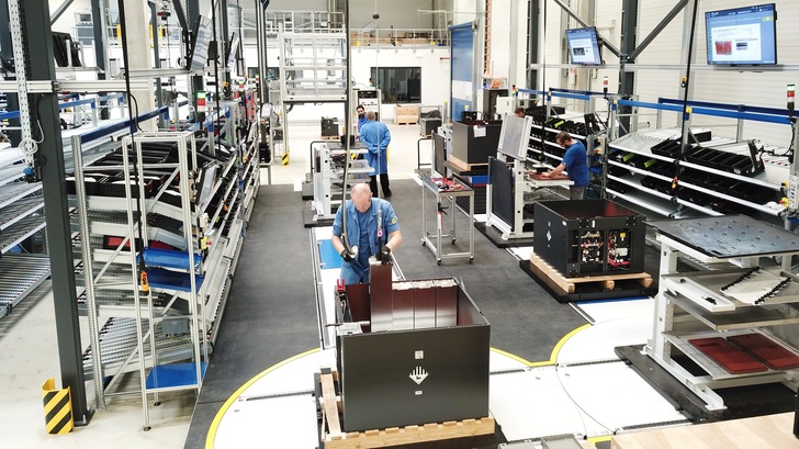 Die Produktion und Entwicklung moderner Lithiumbatterien bei KBS.
