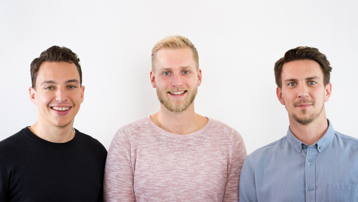 Tobias Wenleder, Enrico Brandmeier und Daniel Schmitt sind die Geschäftsführer von Memodo. - © Memodo
