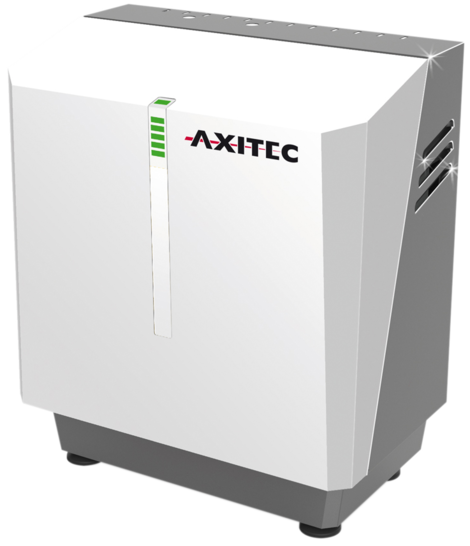 Das Gehäuse des Speichers Li SH kann zwischen vier und sechs Batteriemodule aufnehmen. - © Axitec
