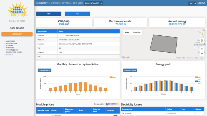 Der neue Shop im Portal von Solar Data.