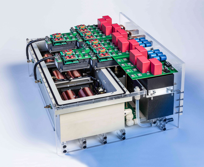 Wechselrichterstack des neuen Geräts.