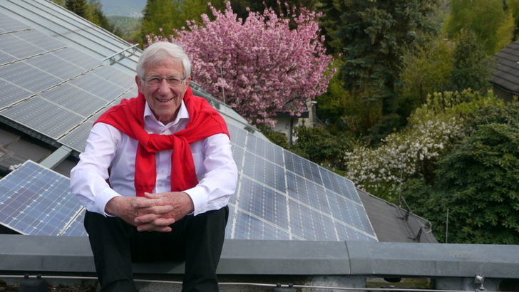 Dr. Franz Alt ist Vordenker und Aktivist der solaren Energiewende. - © Bigi Alt
