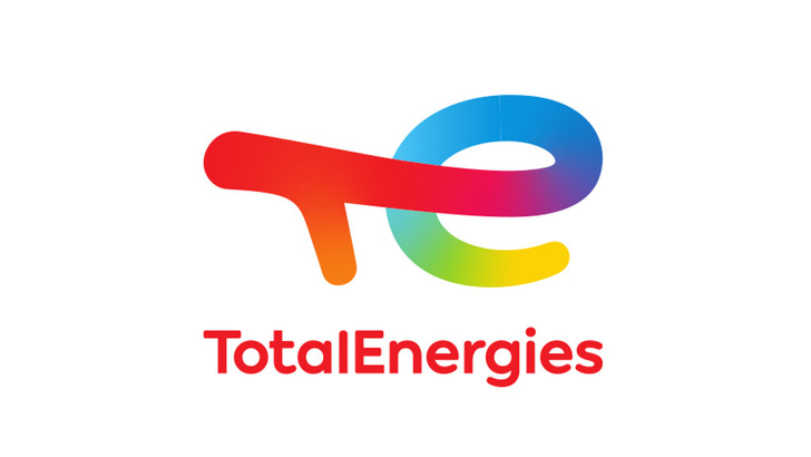 Das neue Logo von Total Energies soll den Wandel grafisch verdeutlichen. - © Total Energies

