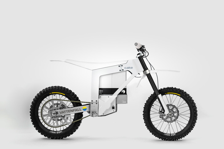 Das erste Motorrad der Welt, das laut Hersteller komplett ohne die Nutzung fossiler Brennstoffe hergestellt  wird. - © Vattenfall
