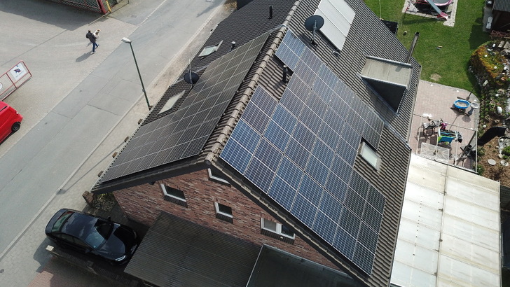 Diese Dachanlage in NRW wird derzeit verkauft.