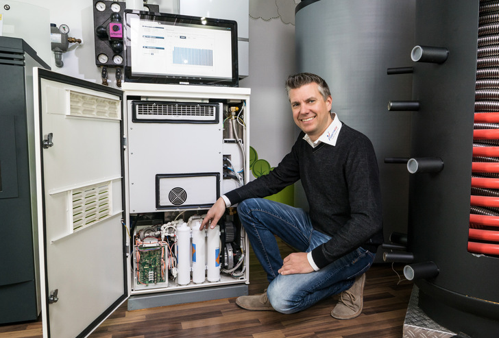 Beim neuen BG-15 sind alle Systeme von vorn zugänglich.