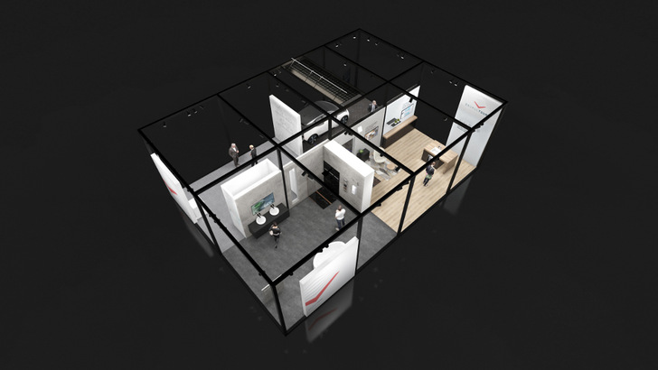 So solle das "Haus der Innovationen" aussehen, in dem die aktuellen Haustechniklösungen gezeigt werden.