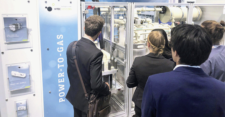 Grüner Wasserstoff wird zum Restart der Intersolar einen eigenen Ausstellungsbereich bekommen.