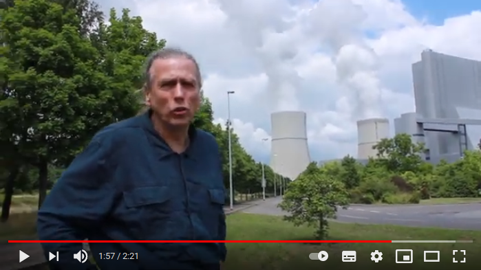 Vor-Ort-Termin am Kohlekraftwerk.