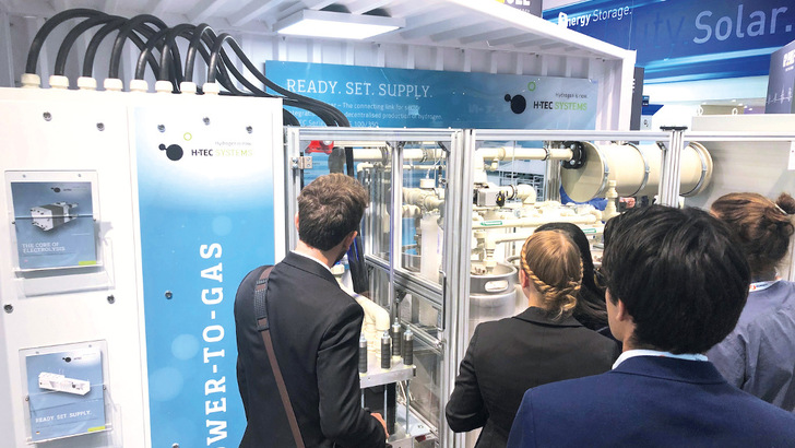 Wasserstoff wird neues und sehr spannendes Thema auf der Smarter E Europe.