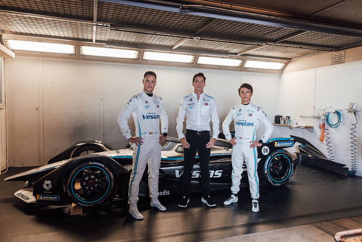 Das Formula-E-Team von Mercedes-Benz EQ in dieser Saison.