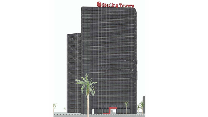 So wird das Hauptgebäude der Sterling Bank in Nairobi nach der Sanierung aussehen.