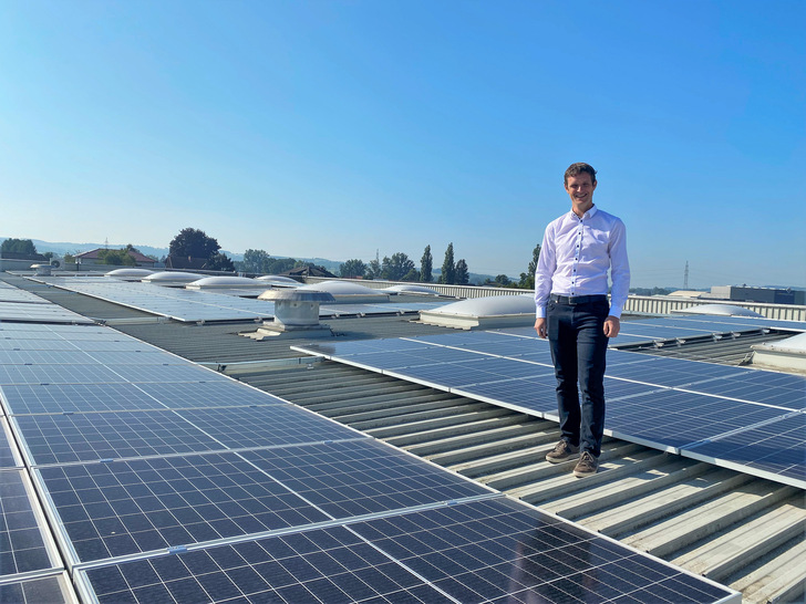 Hali aus Österreich setzt künftig auf Photovoltaik, um bis zum Jahr 2025 klimaneutral zu produzieren, sagt Firmenchef Manfred Huber.