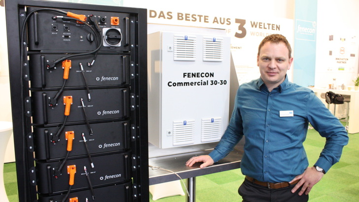 Franz-Josef Feilmeier von Fenecon ist Experte für Gewerbespeicher. - © Heiko Schwarzburger
