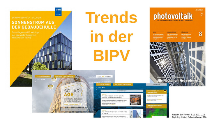 Chefredakteur Heiko Schwarzburger wird in der BIPV-Session die Trends der Branche skizzieren. - © Gentner/VDE/Cortex Unit
