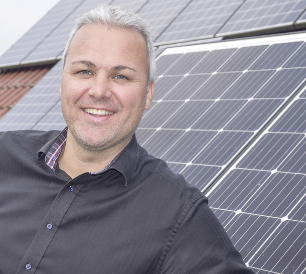 Stephan Riss ist seit zehn Jahren in der Speicherbranche tätig. - © Foto: Riss/Solar Hoch Drei
