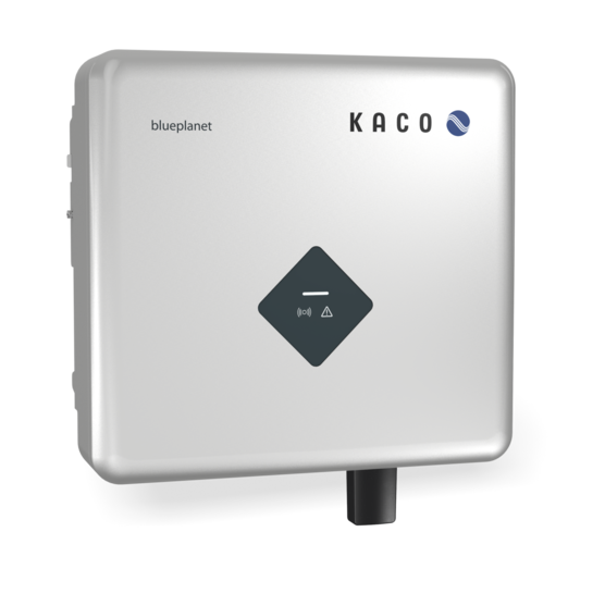 Produkt der Woche: Das einphasige Gerät liefert zwischen drei und fünf Kilowatt Ausgangsleistung. - © Kaco New Energy
