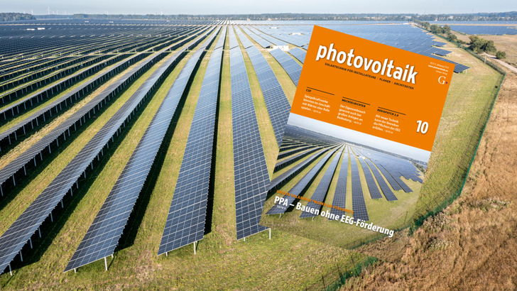 Der Solarpark in Weesow bei Werneuchen in Brandenburg ist mit 187 Megawatt derzeit der größte Solargenerator in Deutschland. - © paul-langrock.de/EnBW
